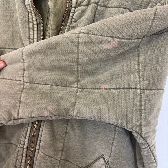 Olive Quilted Jacket - Picture 4 of 4